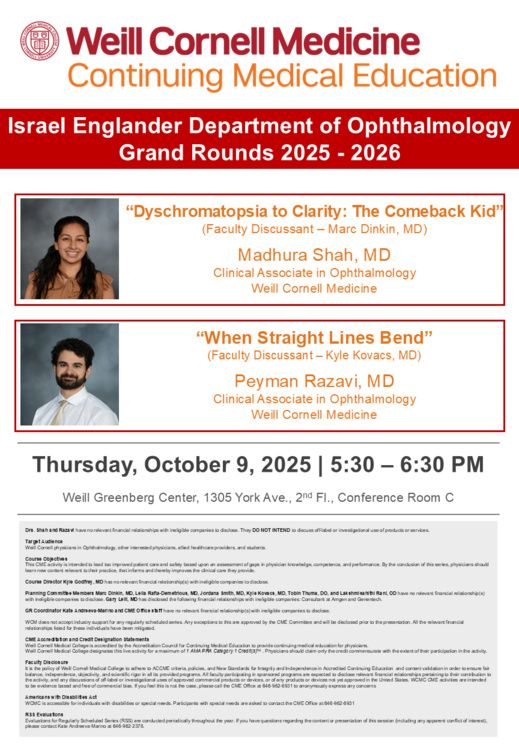 Speakers' Photos and Lecture Titles