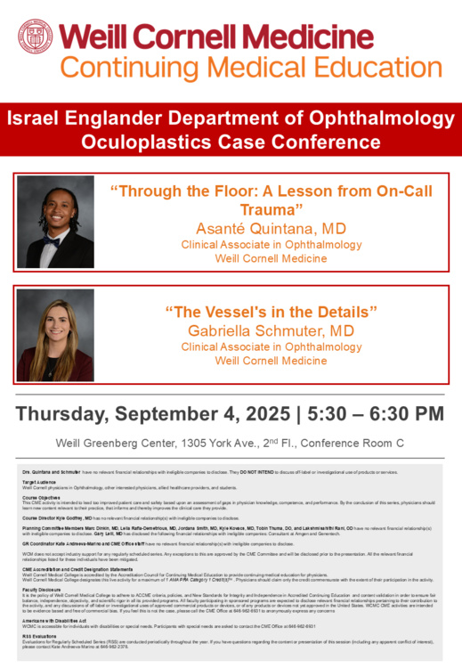 Speakers' Photos and Lecture Topics